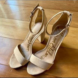 Sam Edelman Yaro Block Heel Suede Sandal